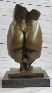Female Loins Pelvis Hand Erotic Bronze Statue Sculpture Modern Art Mavchi 11" x 6"