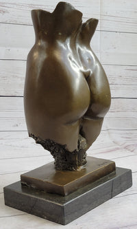 Female Loins Pelvis Hand Erotic Bronze Statue Sculpture Modern Art Mavchi 11" x 6"