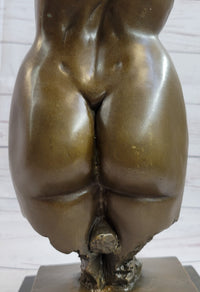 Female Loins Pelvis Hand Erotic Bronze Statue Sculpture Modern Art Mavchi 11" x 6"