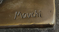 Female Loins Pelvis Hand Erotic Bronze Statue Sculpture Modern Art Mavchi 11" x 6"