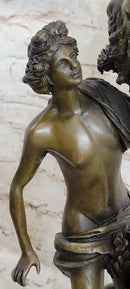 Bernini Bronze Nude Apollo and Daphne Sculpture Art Nouveau