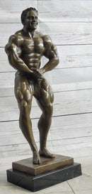Lou Ferrigno Tribute Hulk Muscle Man Bronze Sculpture