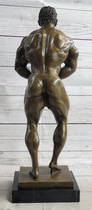Lou Ferrigno Tribute Hulk Muscle Man Bronze Sculpture