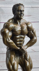 Lou Ferrigno Tribute Hulk Muscle Man Bronze Sculpture