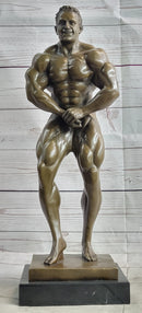Lou Ferrigno Tribute Hulk Muscle Man Bronze Sculpture
