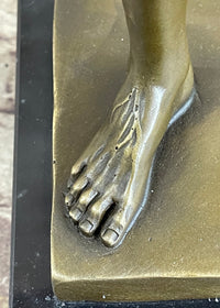 Bodybuilder Muscle Man Mr Universe Bronze Trophy 21" x 10"