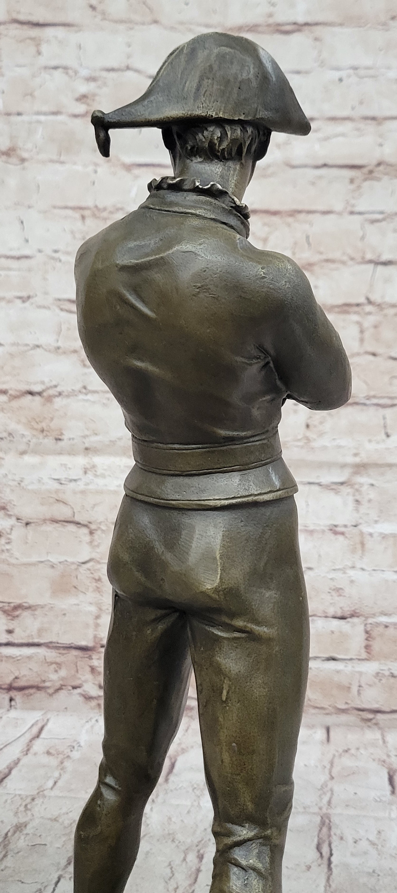 Bronze Harlequin Jester Sculpture by René de Saint-Marceaux
