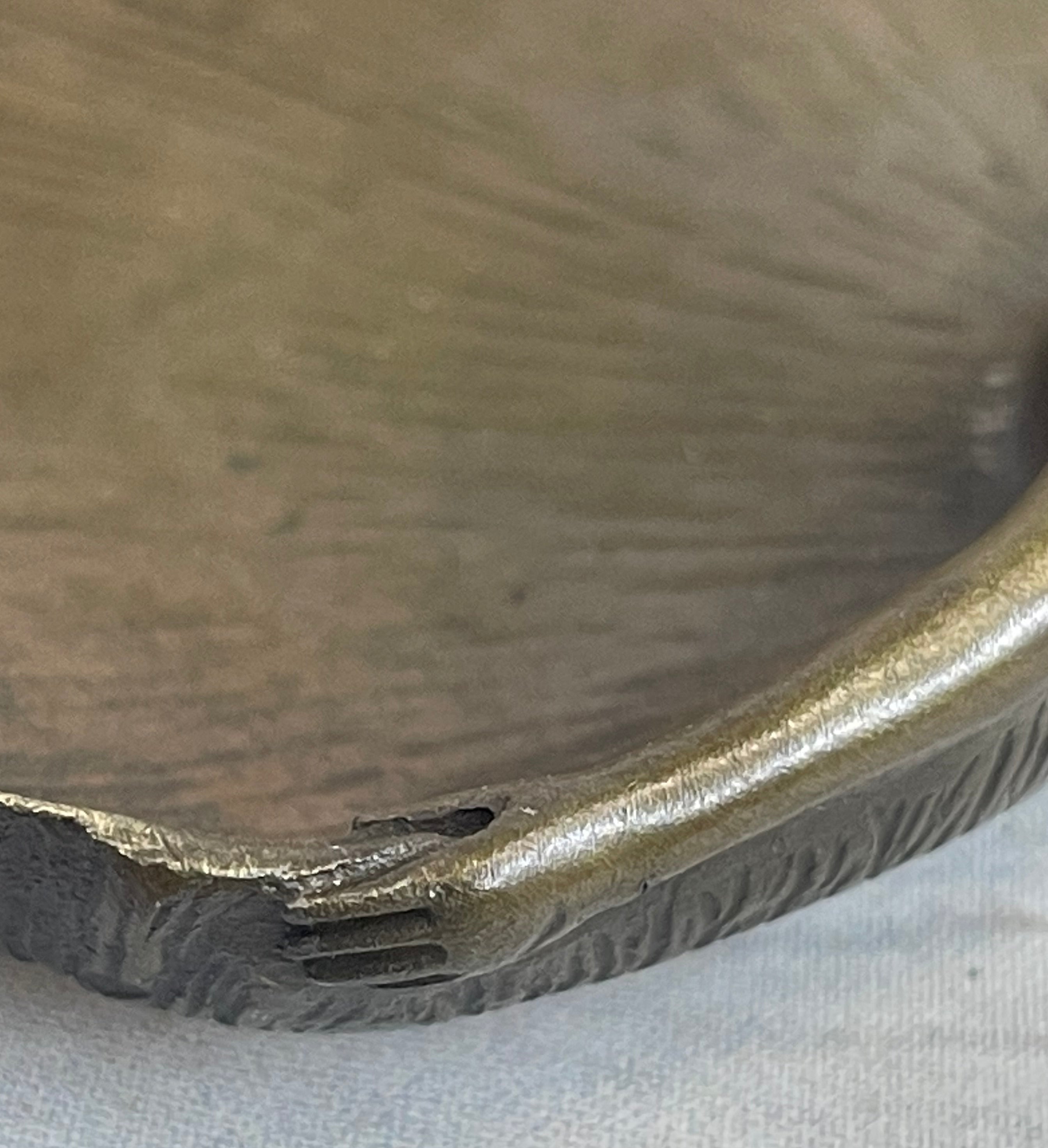 Soaking'' by Rubin Dish CTray Nude Female Bronze Sculpture Deco
