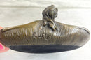 Soaking'' by Rubin Dish CTray Nude Female Bronze Sculpture Deco