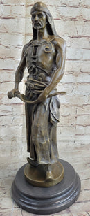 L'Emir Middle Eastern Arabian Turkish Warrior Commander Bronze