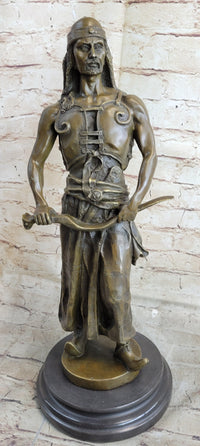 L'Emir Middle Eastern Arabian Turkish Warrior Commander Bronze