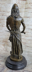 L'Emir Middle Eastern Arabian Turkish Warrior Commander Bronze
