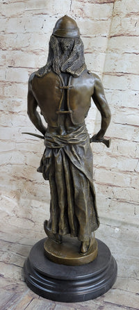 L'Emir Middle Eastern Arabian Turkish Warrior Commander Bronze
