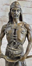 L'Emir Middle Eastern Arabian Turkish Warrior Commander Bronze