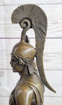 Achilles Warrior Bronze Sculpture by Johannes Gotz