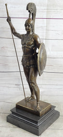 Achilles Warrior Bronze Sculpture by Johannes Gotz