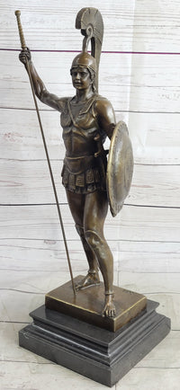 Achilles Warrior Bronze Sculpture by Johannes Gotz