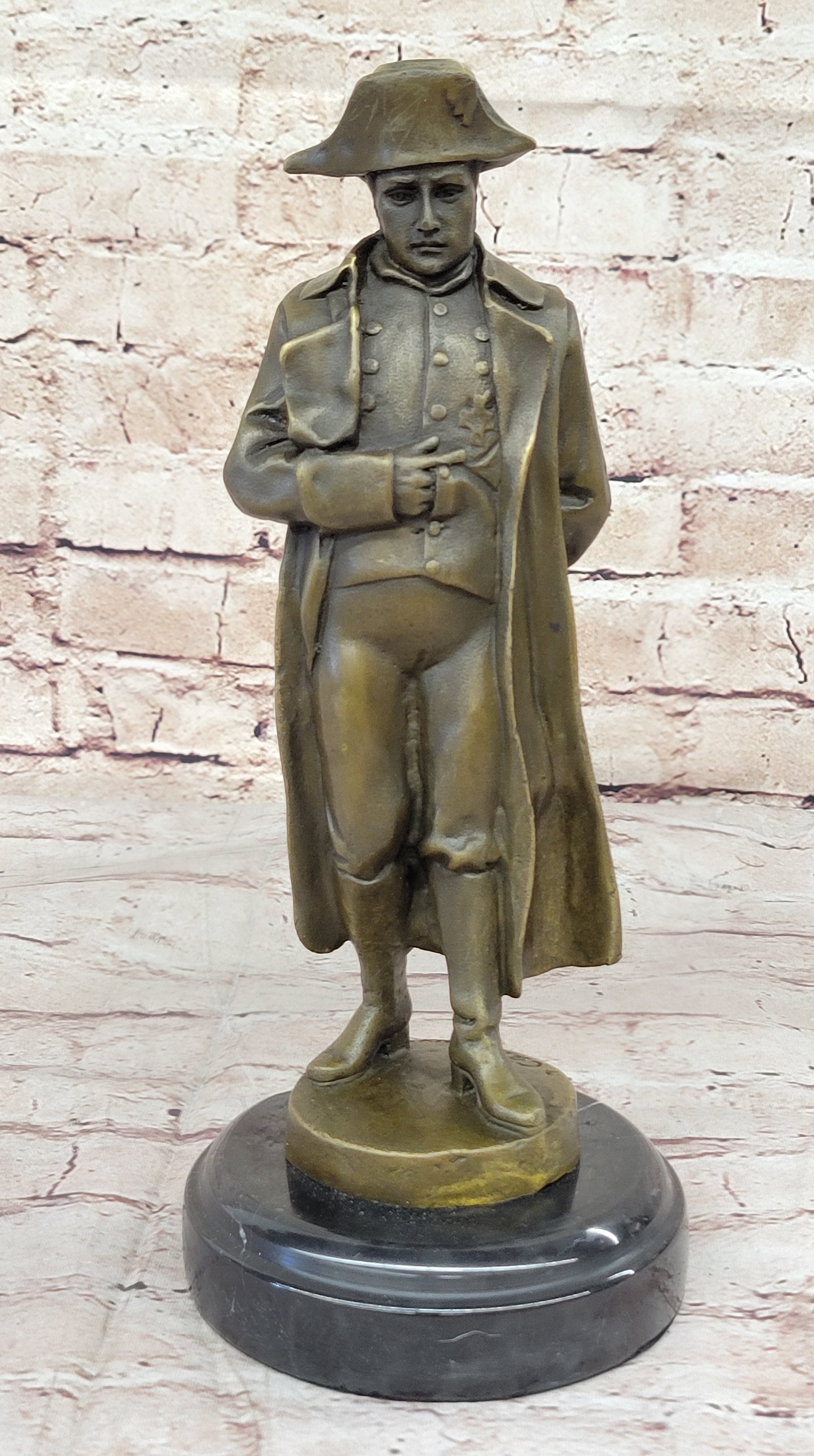 Art Deco Lost Wax Method Napoleon Bronze Sculpture
