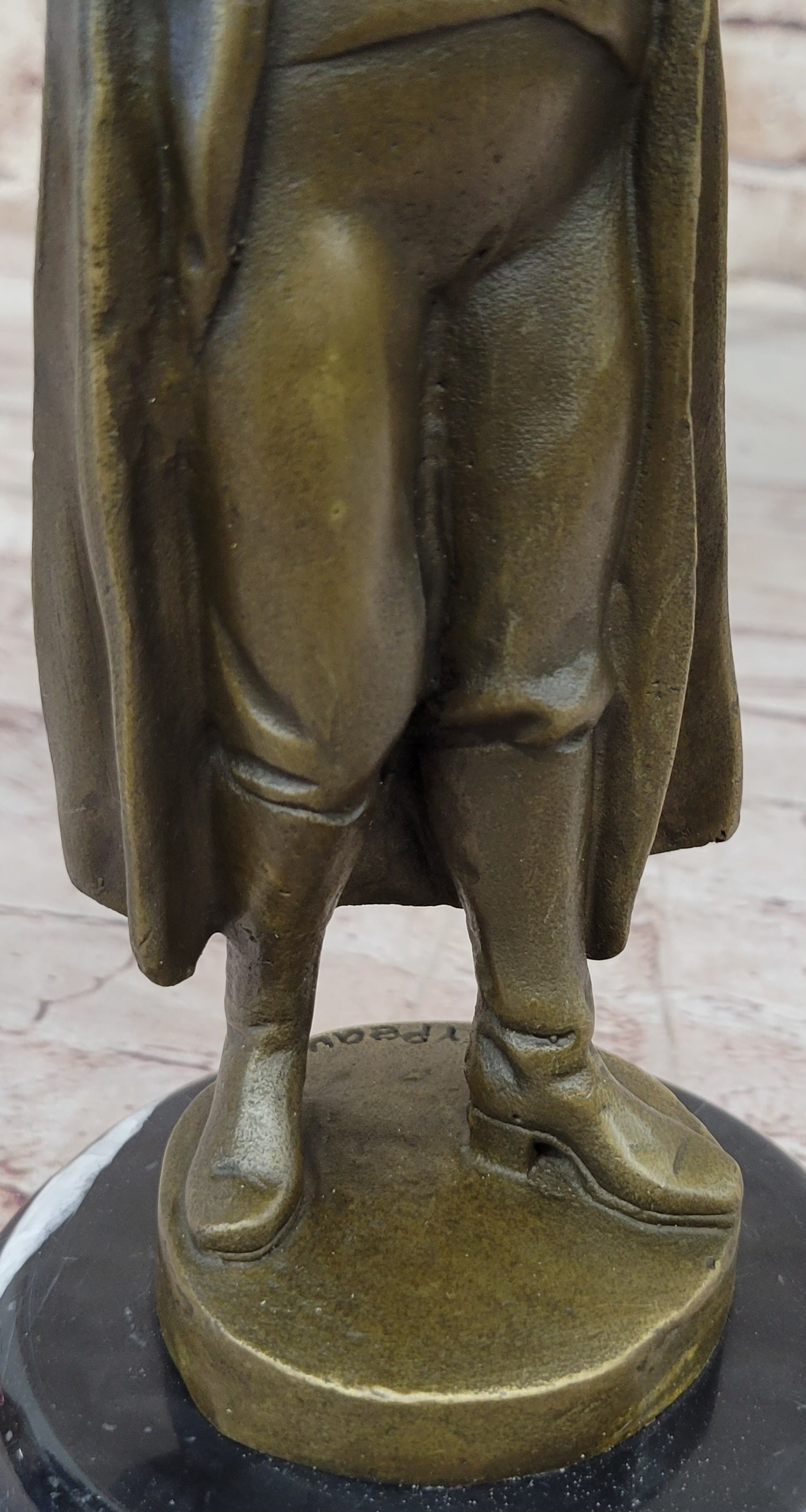 Art Deco Lost Wax Method Napoleon Bronze Sculpture