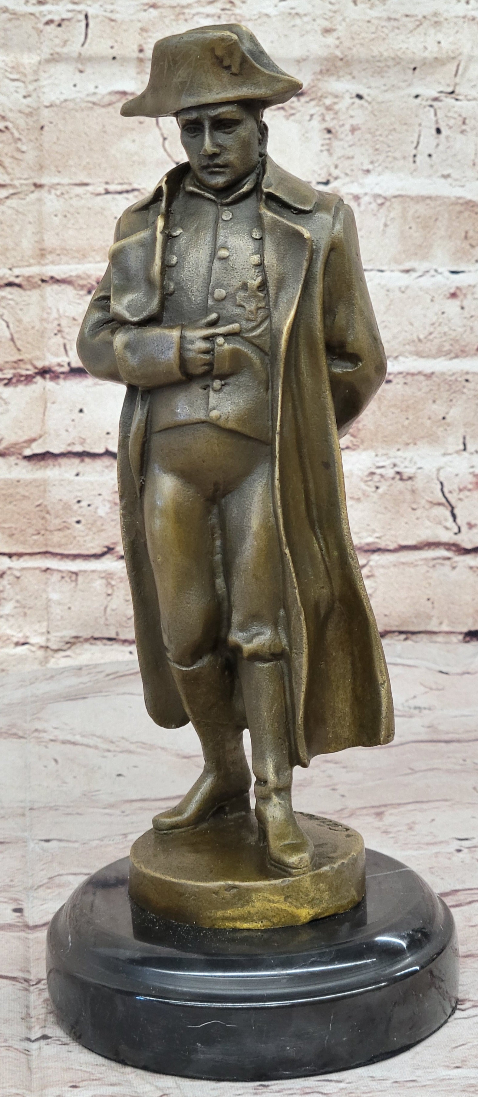 Art Deco Lost Wax Method Napoleon Bronze Sculpture