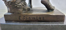 Saint Joan of Arc Bronze Sculpture Fremiet 12" x 5"