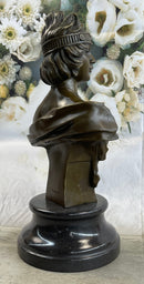 Large Sexy Goddess By French Artist Villanis Bronze Sculpture Sale