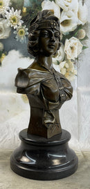 Large Sexy Goddess By French Artist Villanis Bronze Sculpture Sale