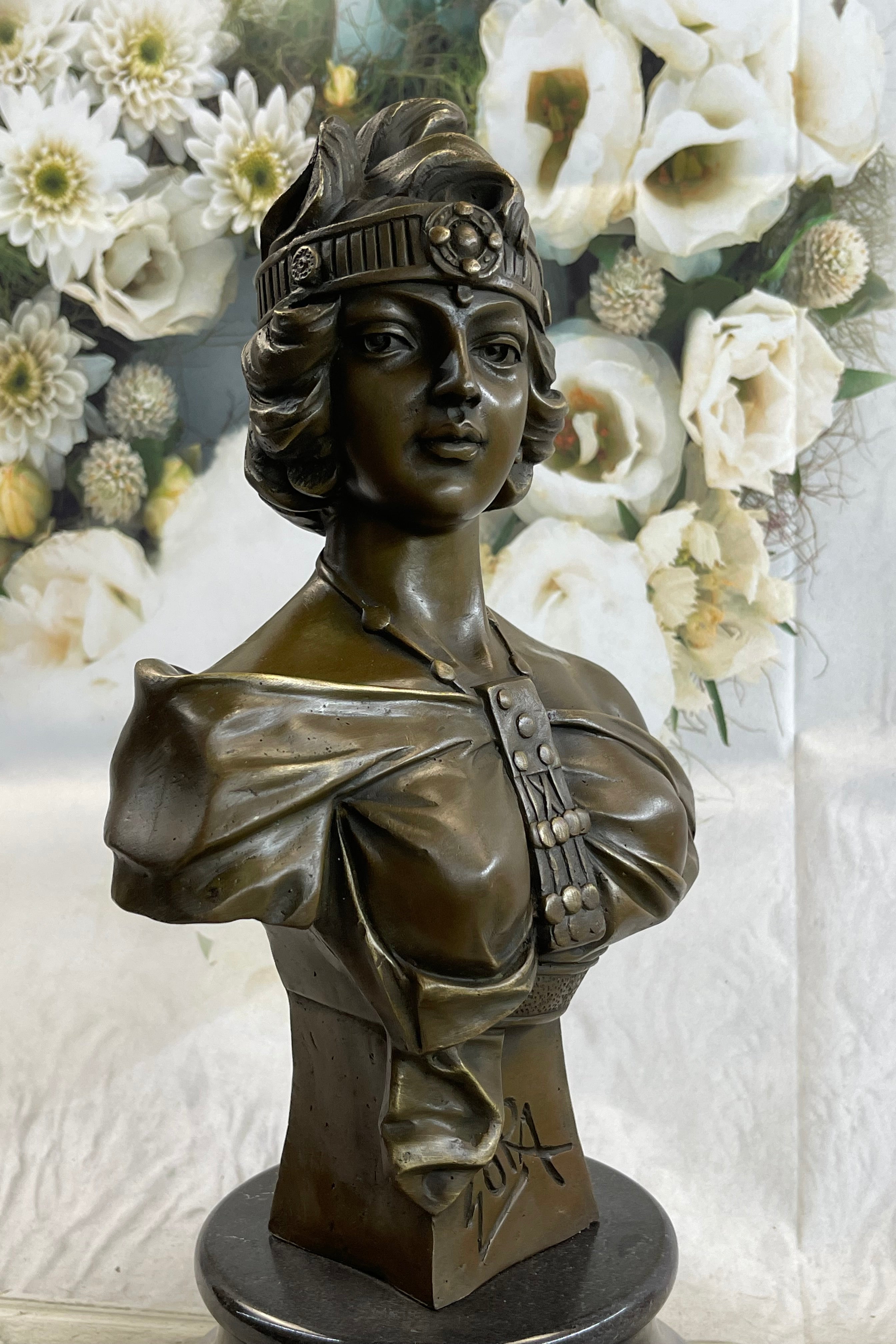 Large Sexy Goddess By French Artist Villanis Bronze Sculpture Sale