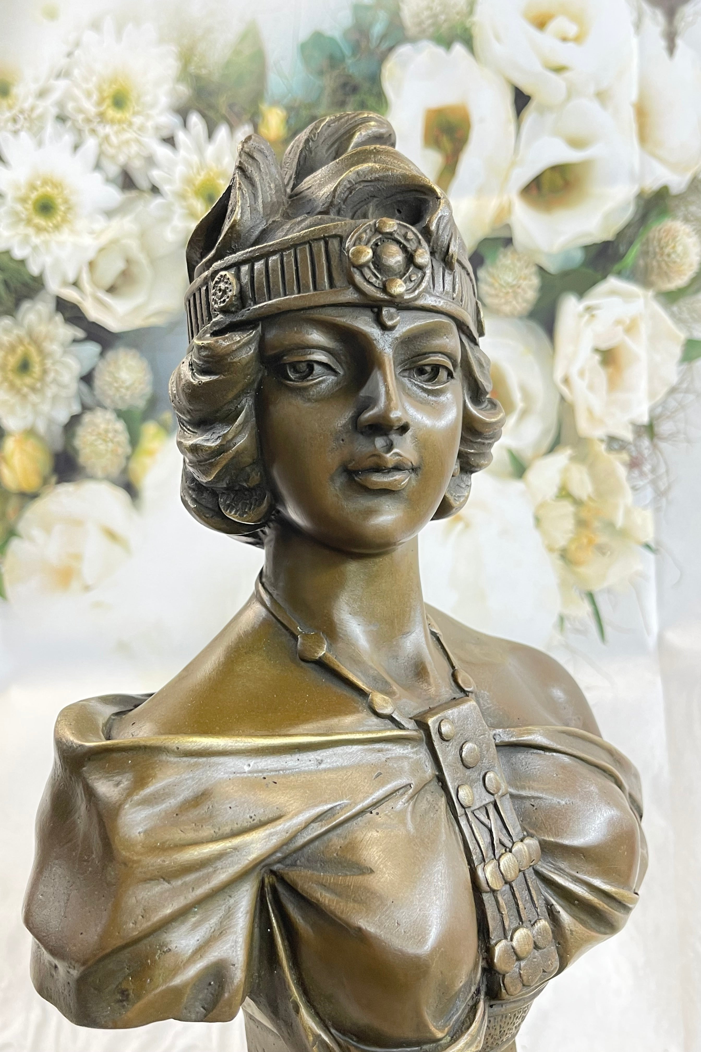 Large Sexy Goddess By French Artist Villanis Bronze Sculpture Sale