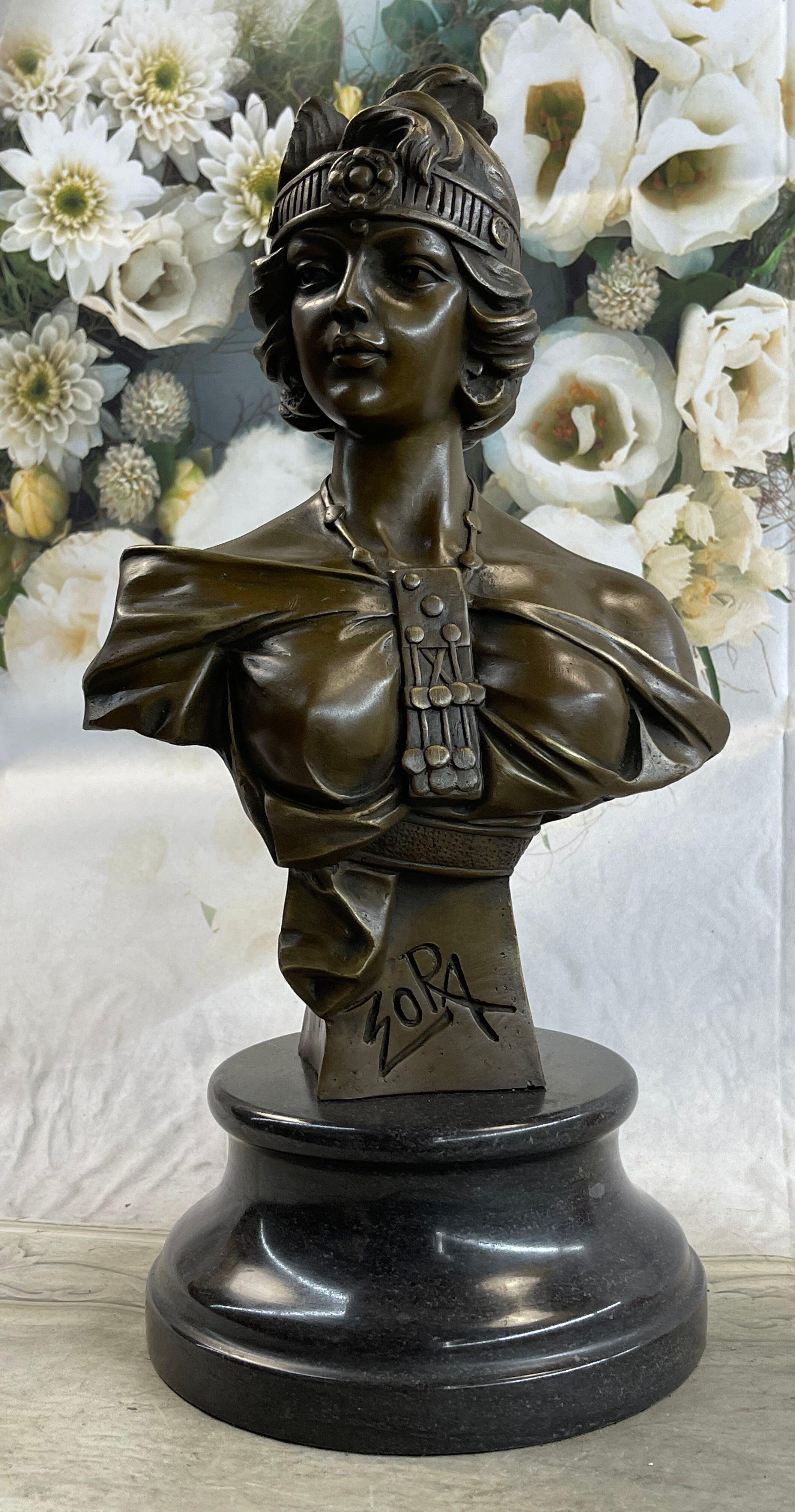 Large Sexy Goddess By French Artist Villanis Bronze Sculpture Sale