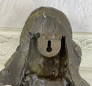 Signd Original B.Wood Wall Mount Ship Pirate Bronze