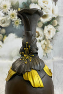 Art Deco/Nouveau Portrait of a Girl Bronze Sculpture