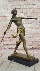 Diana the Huntress Bronze Female Warrior Artemis Sculpture