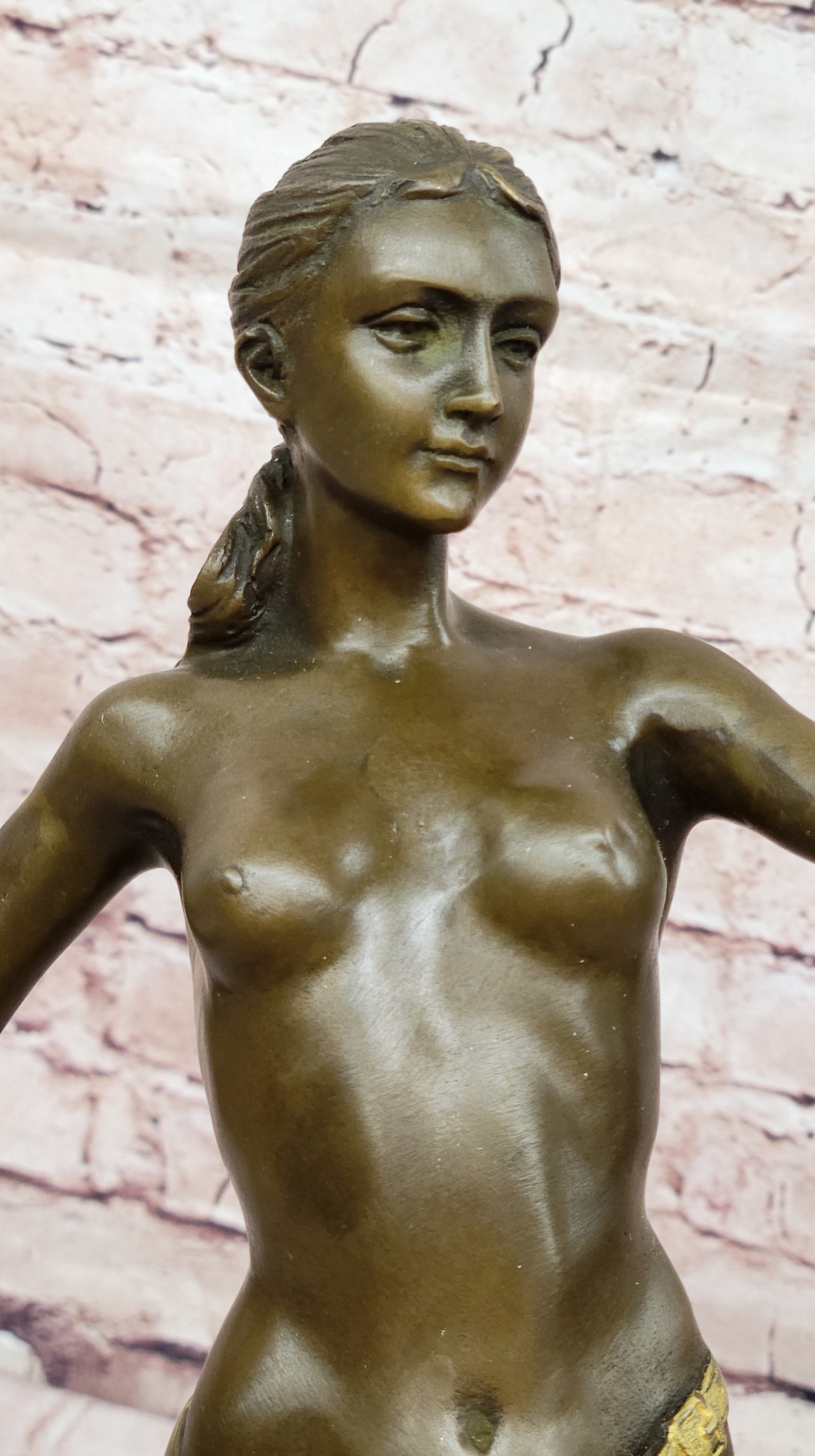 Diana the Huntress Bronze Female Warrior Artemis Sculpture