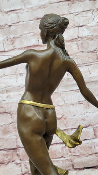 Diana the Huntress Bronze Female Warrior Artemis Sculpture