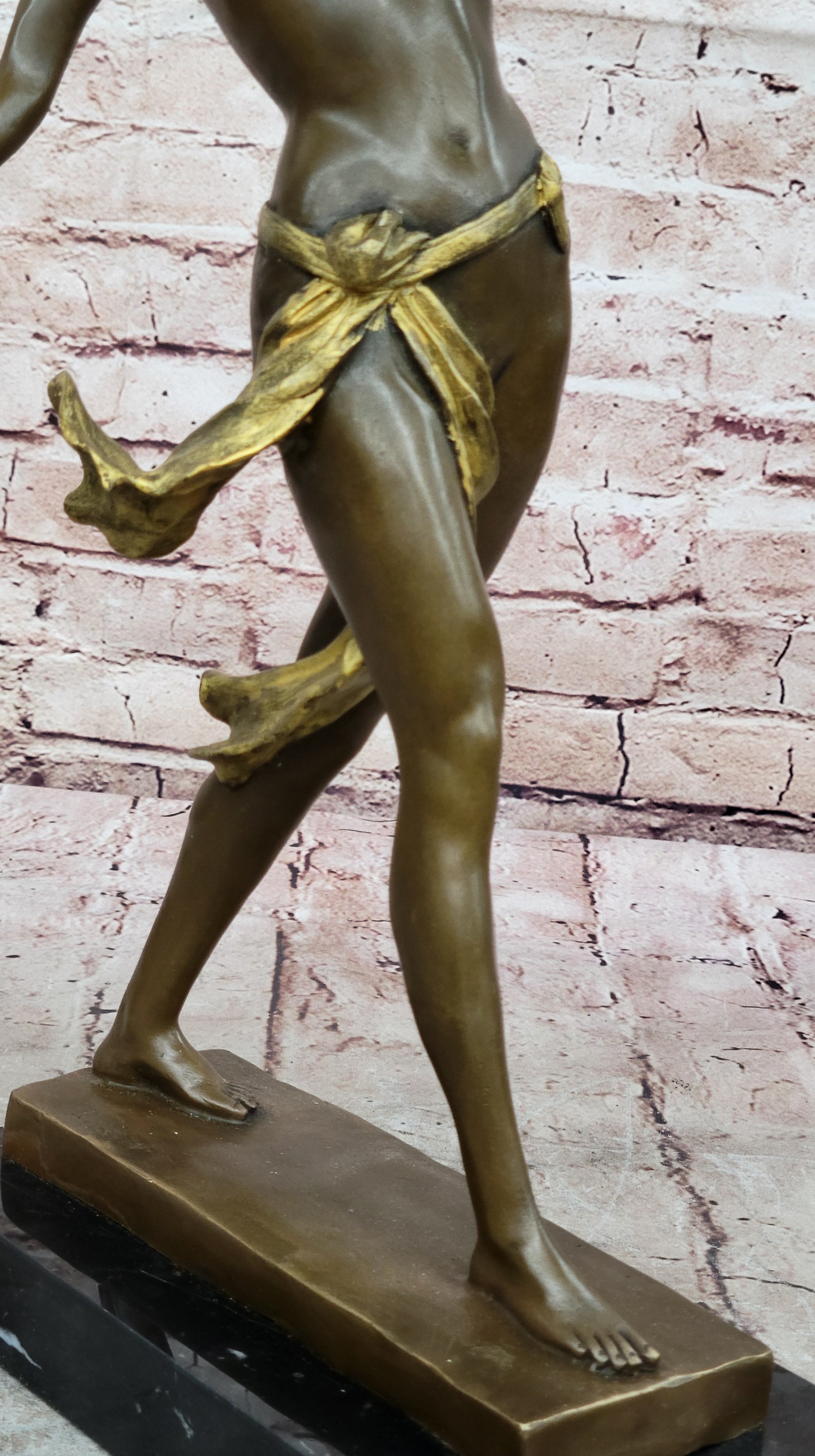 Diana the Huntress Bronze Female Warrior Artemis Sculpture