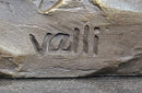 Jesus Christ Seated Bronze Sculpture Marble Base by Valli
