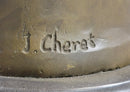 Joseph Cheret Bronze Urn Water Babies Cherubim 15" x 7"