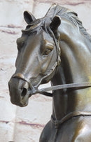 Signed Fisher American Artisan Female Jockey Jumps Bronze