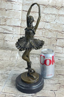 Art Deco Hot Cast Bronze Ballerina Sculpture Milo Sale