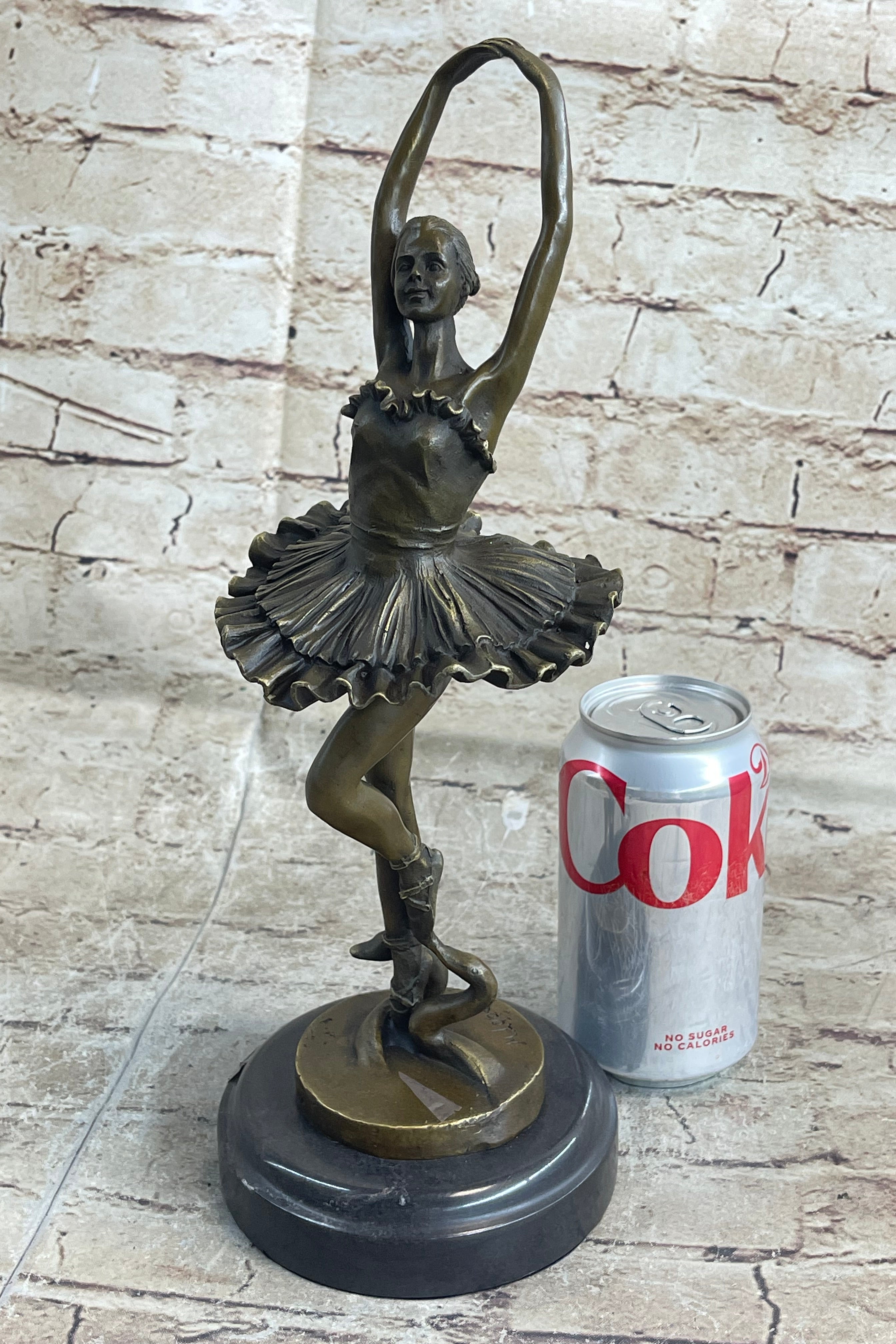 Art Deco Hot Cast Bronze Ballerina Sculpture Milo Sale