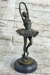Art Deco Hot Cast Bronze Ballerina Sculpture Milo Sale