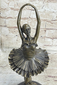 Art Deco Hot Cast Bronze Ballerina Sculpture Milo Sale