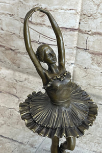 Art Deco Hot Cast Bronze Ballerina Sculpture Milo Sale