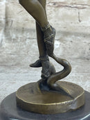 Art Deco Hot Cast Bronze Ballerina Sculpture Milo Sale