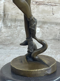 Art Deco Hot Cast Bronze Ballerina Sculpture Milo Sale