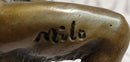 Milo Rare Devil Satyr Dark Angel Erotic Art Bronze Sculpture
