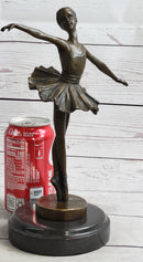 Ballerina on Tip Toes Bronze Sculpture Trophy Ballet Dancer