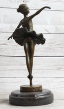 Ballerina on Tip Toes Bronze Sculpture Trophy Ballet Dancer