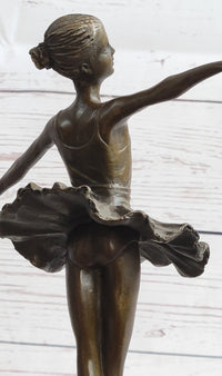 Ballerina on Tip Toes Bronze Sculpture Trophy Ballet Dancer